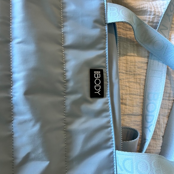 Light blue shoulder strap large bag - Picture 2 of 2